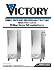 Victory ACRS-1D-S1-PT-SD-HC Installation And Operating Instructions Manual