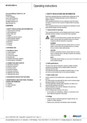 ebm-papst W1G230-EB90-16 Operating Instructions Manual