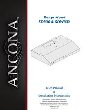 Ancona SD330 User's Manual & Installation Instructions