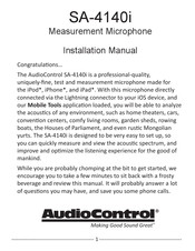 AudioControl SA-4140iSPL Installation Manual