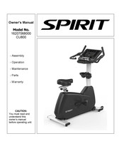 Spirit 16207068000 Owner's Manual
