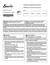 Superior Fireplaces P900636-01 Installation And Operation Instructions Manual