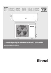 Rinnai J Series Installation Manual
