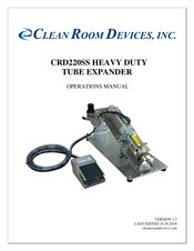 CLEAN ROOM DEVICES CRD220SS Operation Manual