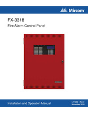 Mircom FX-3318 Installation And Operation Manual