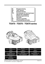 Texas Equipment TG470 Series User Manual