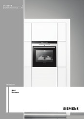 Siemens HF15M241W Instruction Manual