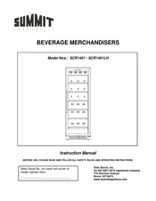 Summit SCR1401 Instruction Manual