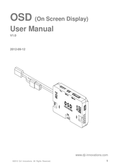 dji OSD User Manual