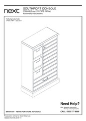 Next 130844 Assembly Instructions Manual