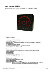 montwill MB2-2VR5RR.0001.W72AD User Manual