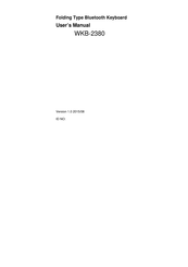 Ortek WKB-2380 User Manual