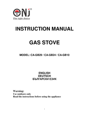 NJ CA-GB29 Instruction Manual