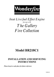 Wonderfire The Gallery BR218C1 Installation And Servicing Instructions