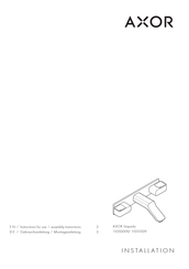 Hans Grohe AXOR Urquiola 11050009 Instructions For Use/Assembly Instructions