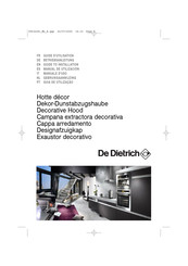 DeDietrich DHD556ZE1 Manual To Installation