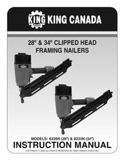 King Canada 8228N Instruction Manual