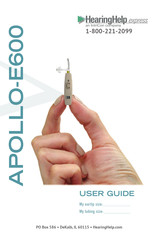 Hearing Help Express Apollo-E600 User Manual