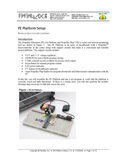 Parallax Lab PE Platform Setup