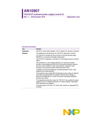 NXP Semiconductors AN10907 Application Note
