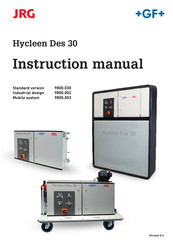 JRG GF Hycleen Des 30 Instruction Manual