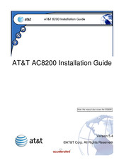 AT&T AC8200 Installation Manual