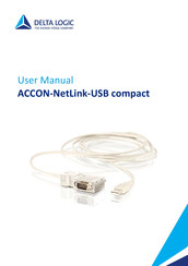 DELTA LOGIC ACCON-NetLink-USB compact User Manual