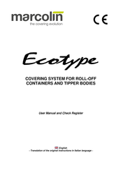 MARCOLIN Ecotype User Manual