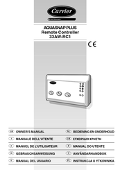 Carrier AQUASNAP PLUS Owner's Manual