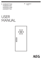 AEG AGE625F7NW User Manual