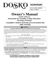 DOSKO M2965020C Owner's Manual
