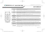Firstech UM-FT-2W4B-LED Quick Start Card