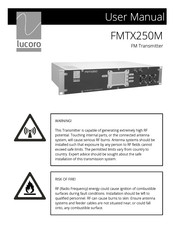 Lucoro Broadcast FMTX250M User Manual