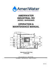 AmeriWater 00HRO64800 Operation & Maintenance Manual
