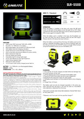 Unilite SLR-5500 Quick Start Manual
