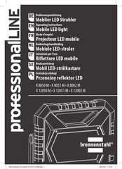 brennenstuhl X 8002 M Operating Instructions Manual