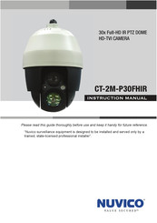 Nuvico CT-2M-P30FHIR Instruction Manual