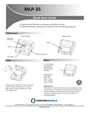 Printekmobile MLP-35 Quick Start Manual