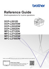 Earliest Invalid And team Brother DCP-L2512D Manuals | ManualsLib
