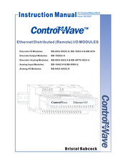 Bristol Babcock ControlWave BB-8AI2-4AO2-H Instruction Manual