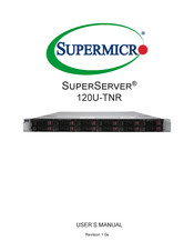 Supermicro SuperServer 120U-TNR User Manual