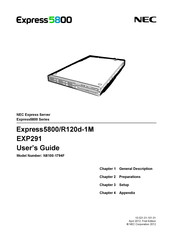 NEC Express5800/R120d-1M User Manual