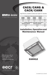 ECR EMI CAHH09 Installation, Operation And Maintenance Manual