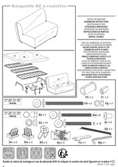La Redoute INTERIEURS BZ 4062680/GBG496 Assembling Instructions