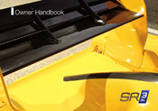 Radical Sportscars SR 3 SL Owner's Handbook Manual