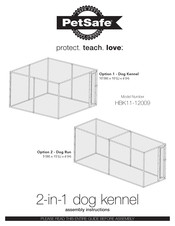 Petsafe HBK11-12009 Assembly Instructions Manual
