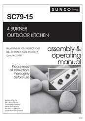 Sunco living SC79-15 Assembly & Operating Manual