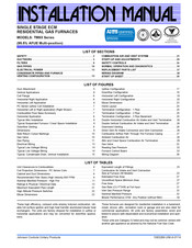 Johnson Controls York International TM9X080C16MP11 Installation Manual