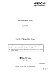 Hitachi EUP-O53T Instruction Manual