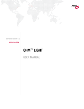 PRG OHM LIGHT User Manual